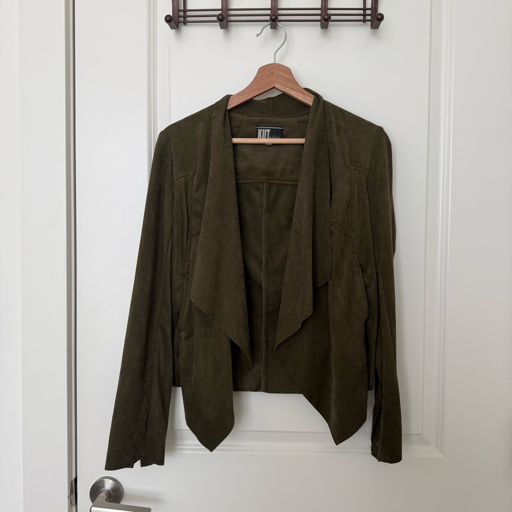 KUT from the Kloth Faux Suede Jacket